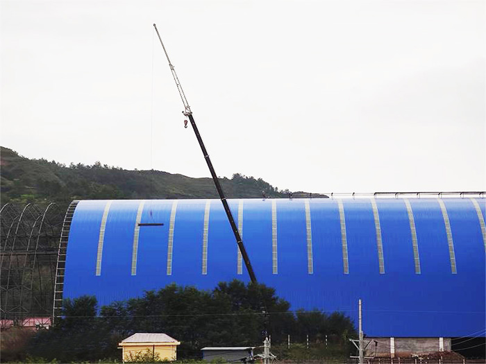 丹江口煤棚网架工程